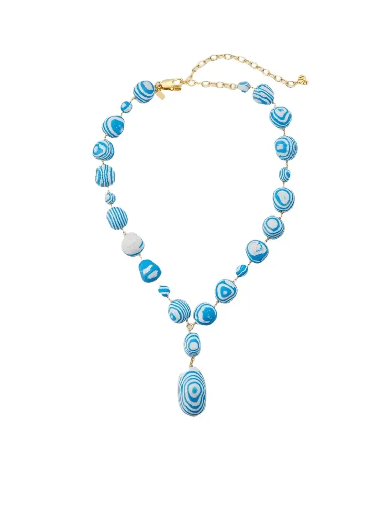 Women's Ocean Spray 14K-Gold-Plated & Stone Lariat Necklace Women's Ocean Spray 14K-Gold-Plated & Stone Lariat Necklace