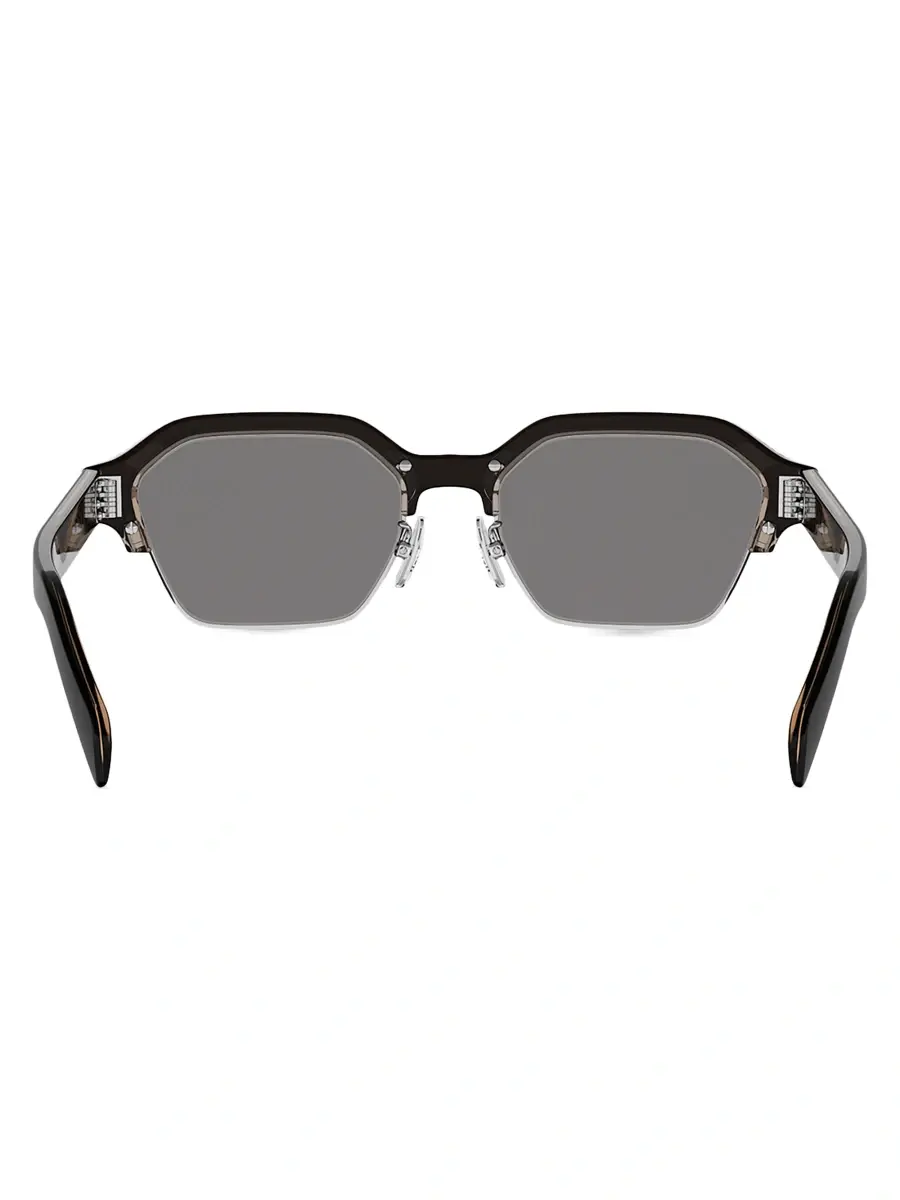 Celine Men's Combi 53MM Geometric Sunglasses | Thumbnail 5 Celine Men's Combi 53MM Geometric Sunglasses | Thumbnail 5