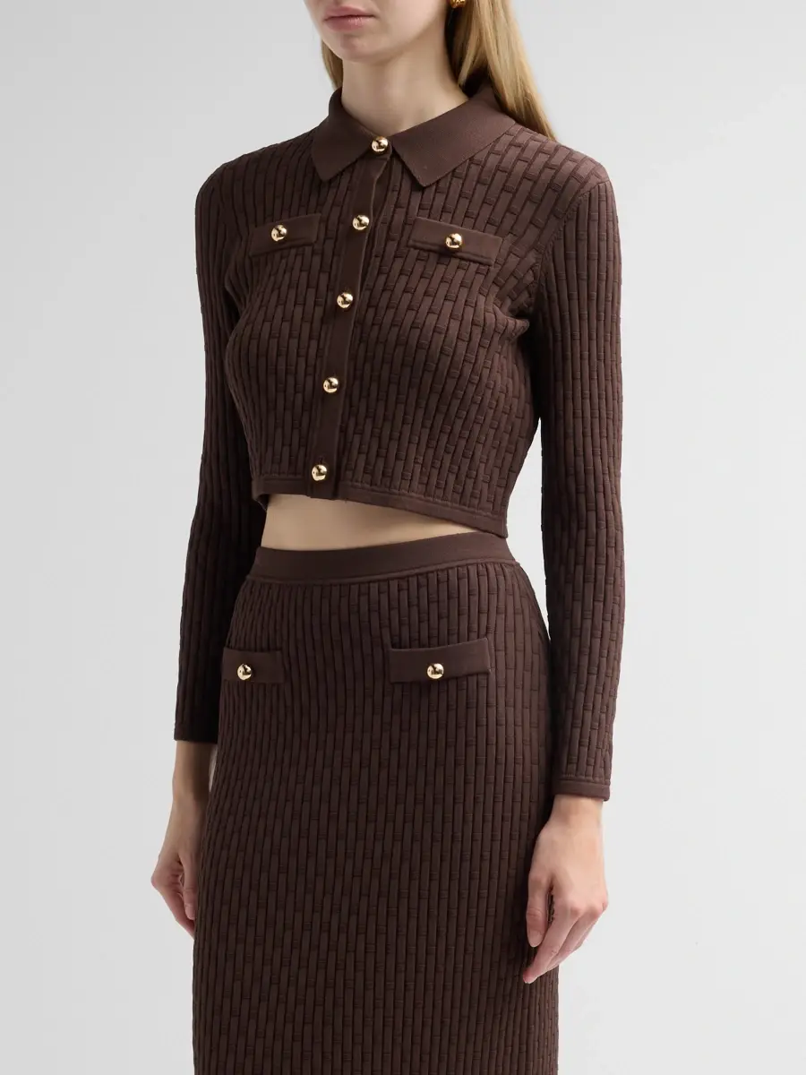 Toccin Women's Posie Cropped Jacket | Thumbnail 4 Toccin Women's Posie Cropped Jacket | Thumbnail 4