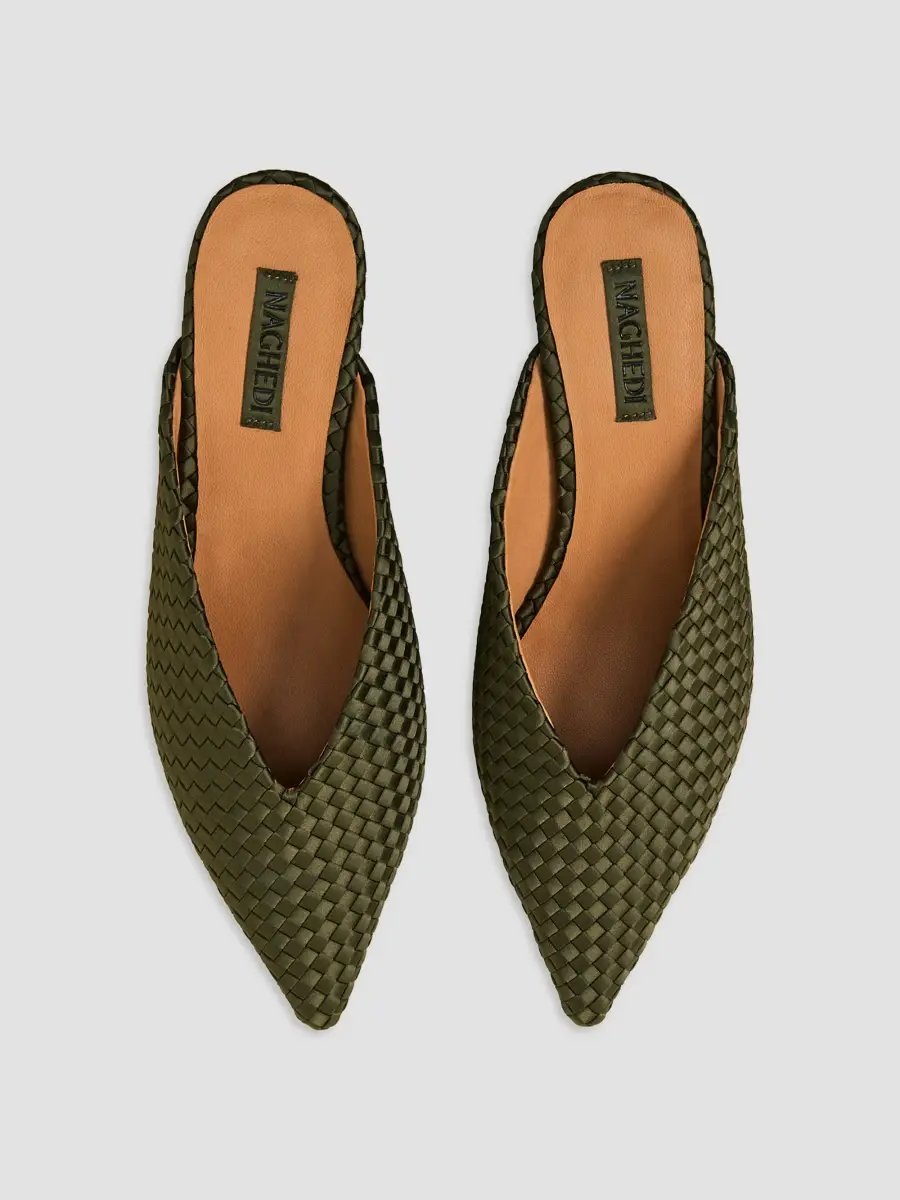 Naghedi Women's Strada Satin Kitten Heels | Thumbnail 2 Naghedi Women's Strada Satin Kitten Heels | Thumbnail 2