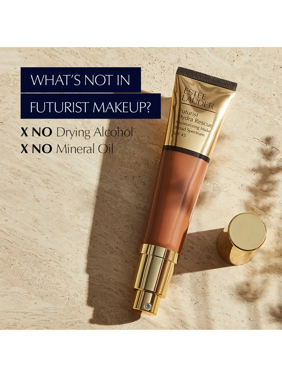 Estée Lauder Futurist Hydra Rescue Moisturizing Foundation Broad Spectrum SPF 45 | Thumbnail 6 Estée Lauder Futurist Hydra Rescue Moisturizing Foundation Broad Spectrum SPF 45 | Thumbnail 6
