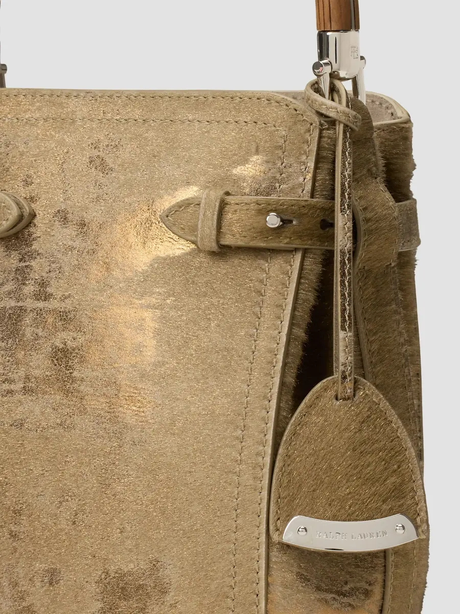 Ralph Lauren Collection Women's Small Calf Hair Bucket Bag | Thumbnail 5 Ralph Lauren Collection Women's Small Calf Hair Bucket Bag | Thumbnail 5