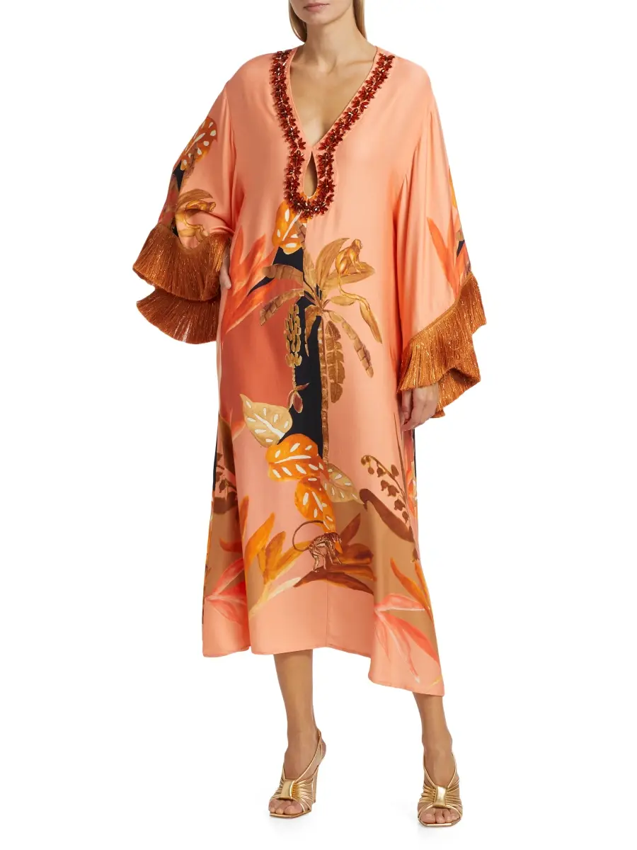 PatBo Women's Bananier Caftan Maxi Dress | Thumbnail 3 PatBo Women's Bananier Caftan Maxi Dress | Thumbnail 3