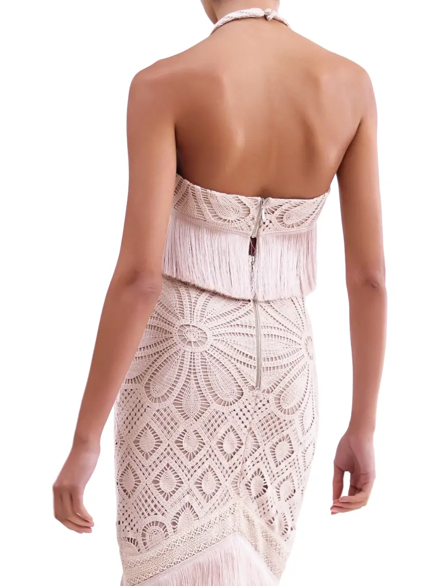 PatBo Women's Flower Crochet Halter Top | Thumbnail 5 PatBo Women's Flower Crochet Halter Top | Thumbnail 5