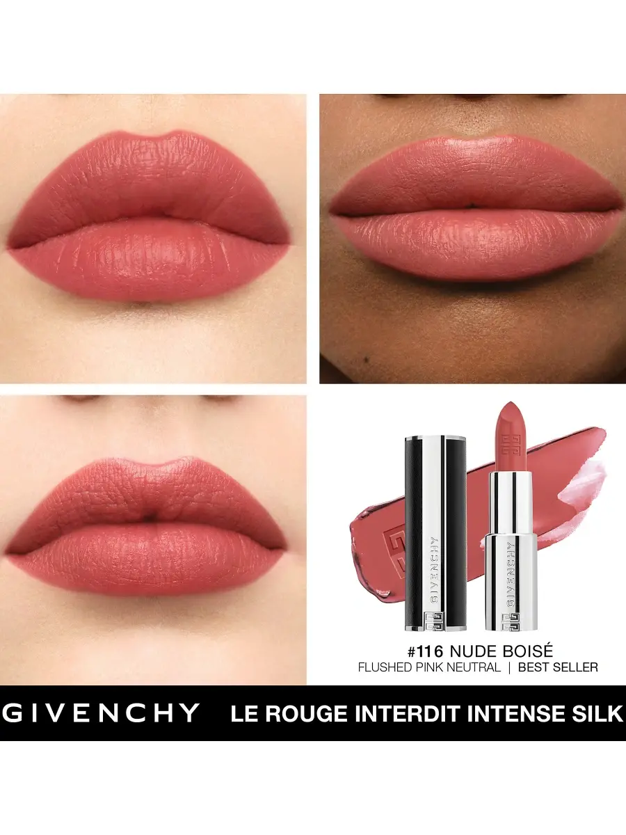 Givenchy Women's Le Rouge Interdit Intense Silk Lipstick | Thumbnail 4 Givenchy Women's Le Rouge Interdit Intense Silk Lipstick | Thumbnail 4