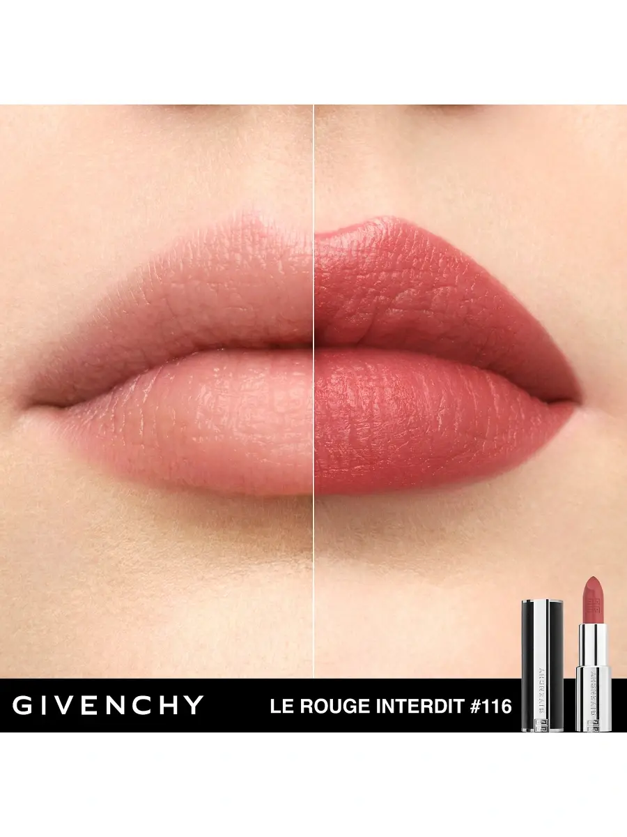Givenchy Women's Le Rouge Interdit Intense Silk Lipstick | Thumbnail 5 Givenchy Women's Le Rouge Interdit Intense Silk Lipstick | Thumbnail 5