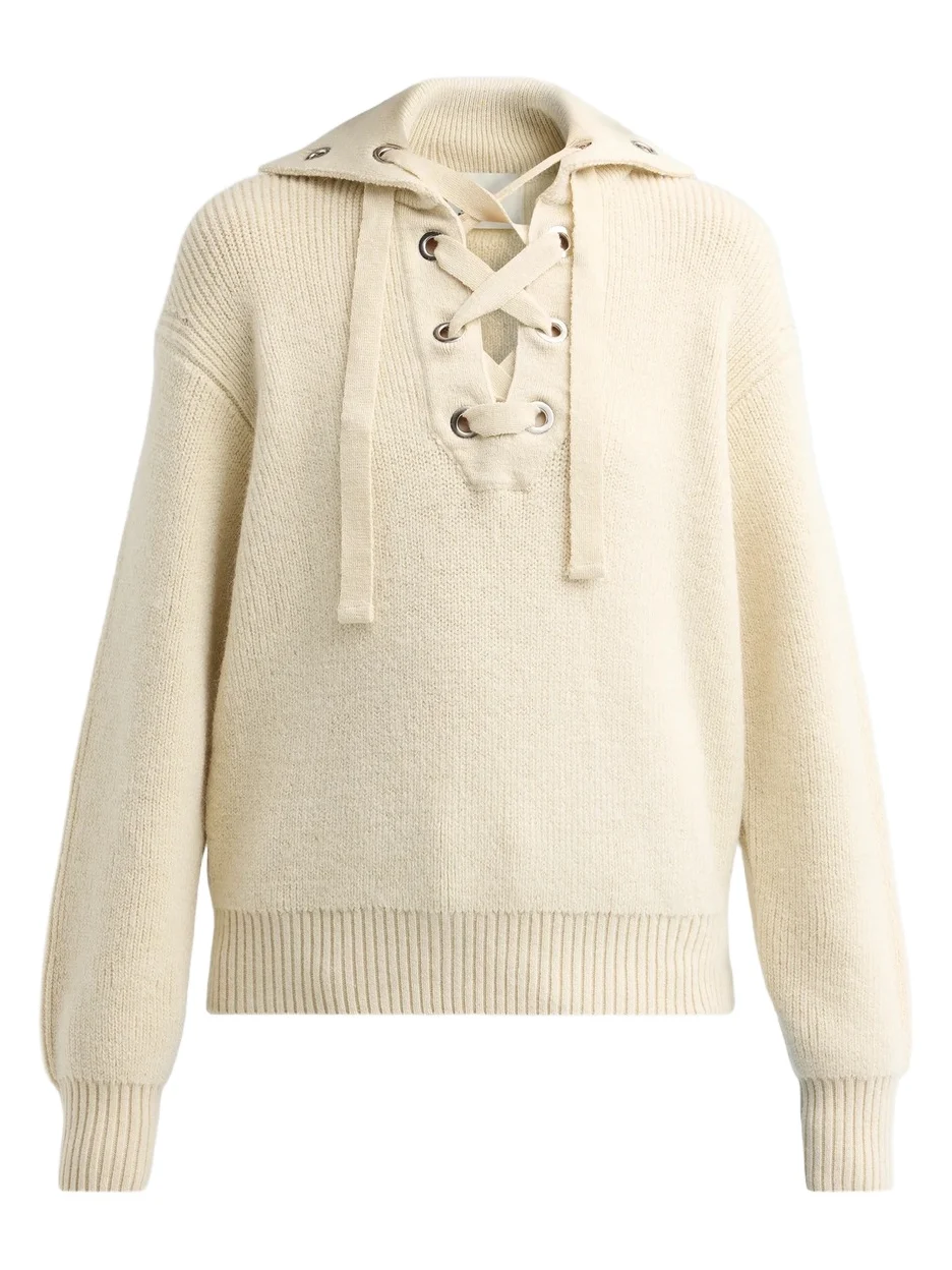 Women's Ydalia Lace-Up Sweater Women's Ydalia Lace-Up Sweater