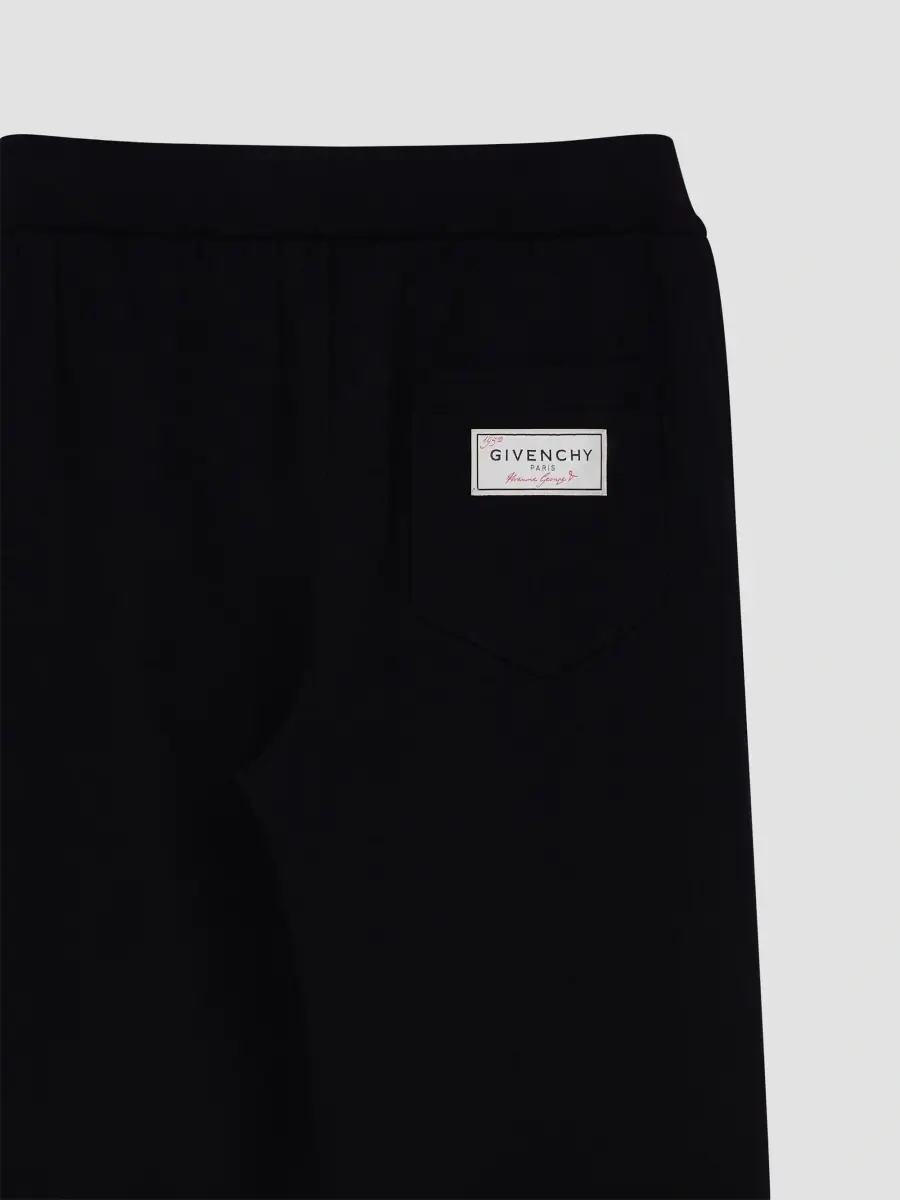 Givenchy Men's Couture Seam Jogger Pants in Fleece - Black | Thumbnail 4 Givenchy Men's Couture Seam Jogger Pants in Fleece - Black | Thumbnail 4