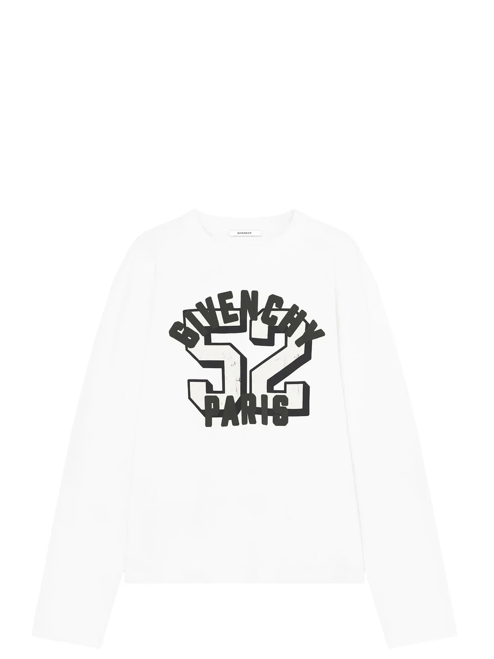 Givenchy Men's Boxy-Fit T-Shirt in Cotton with Print - White