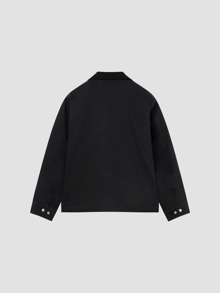 Givenchy Men's Field Jacket in Cotton with a Checked Lining | Thumbnail 3