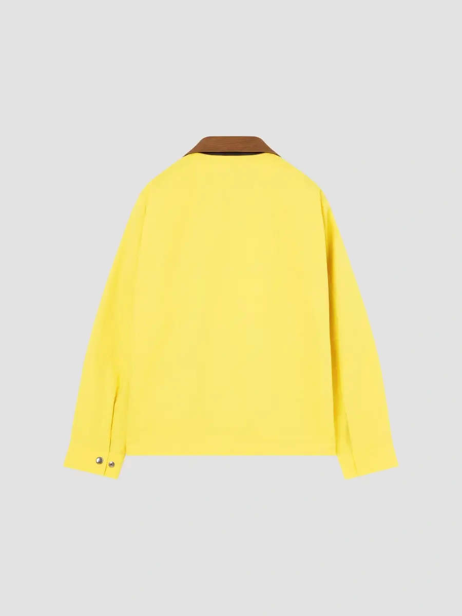 Givenchy Men's Field Jacket in Cotton with a Checked Lining | Thumbnail 3