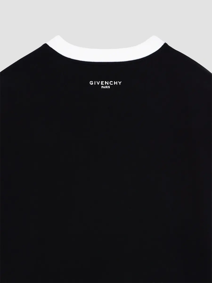 Givenchy Men's Couture Seam T-Shirt in Cotton - Black | Thumbnail 10 Givenchy Men's Couture Seam T-Shirt in Cotton - Black | Thumbnail 10