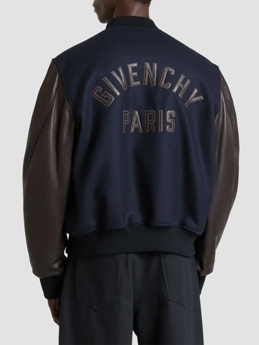 Givenchy Men's Couture Seam Mix Material Blouson Jacket | Thumbnail 6 Givenchy Men's Couture Seam Mix Material Blouson Jacket | Thumbnail 6