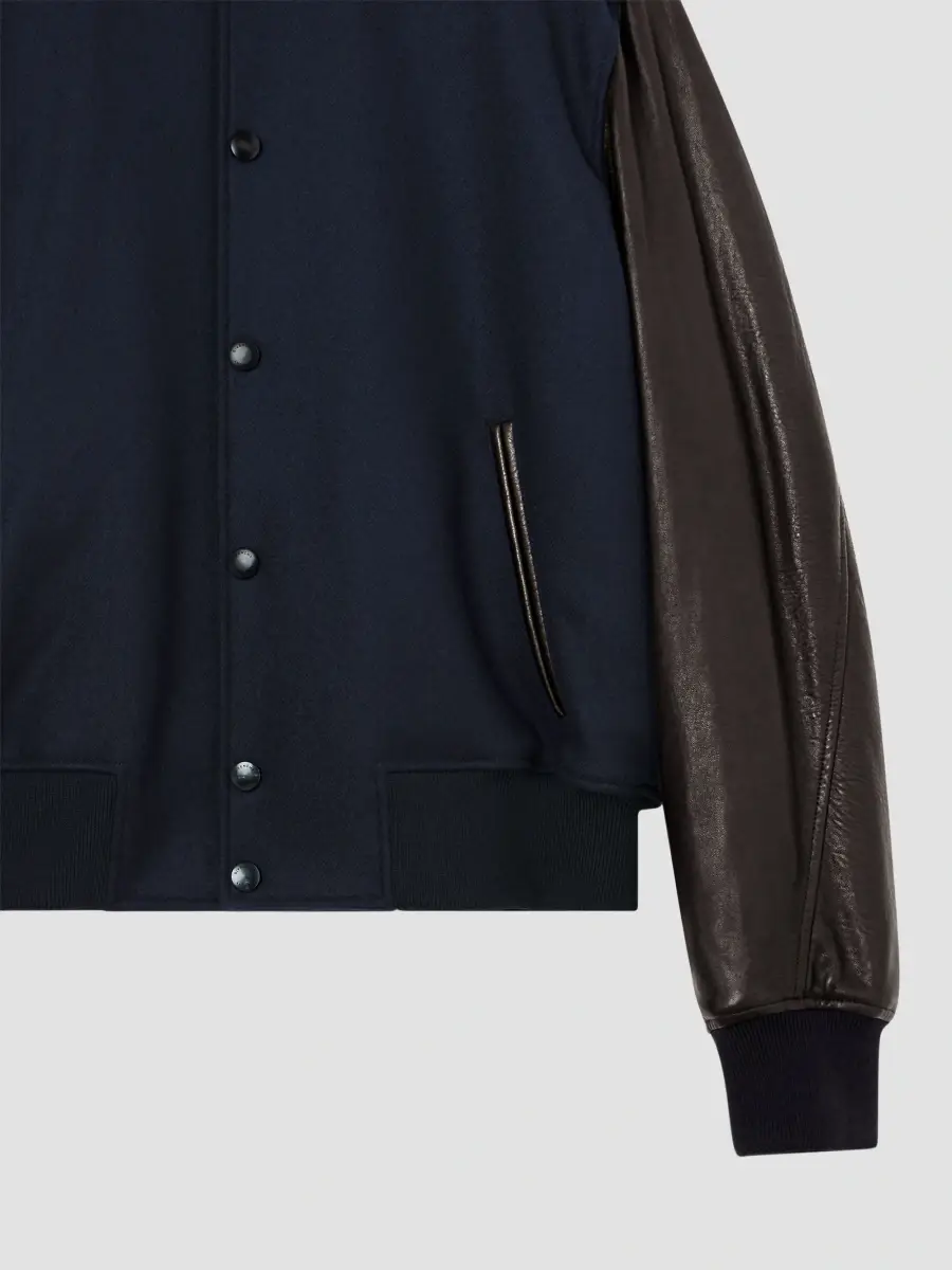 Givenchy Men's Couture Seam Mix Material Blouson Jacket | Thumbnail 8 Givenchy Men's Couture Seam Mix Material Blouson Jacket | Thumbnail 8