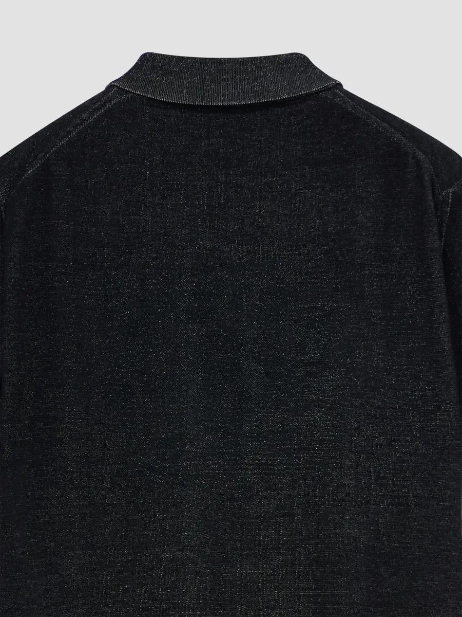 Givenchy Men's Polo in Cotton with Embroidery - Black | Thumbnail 4
