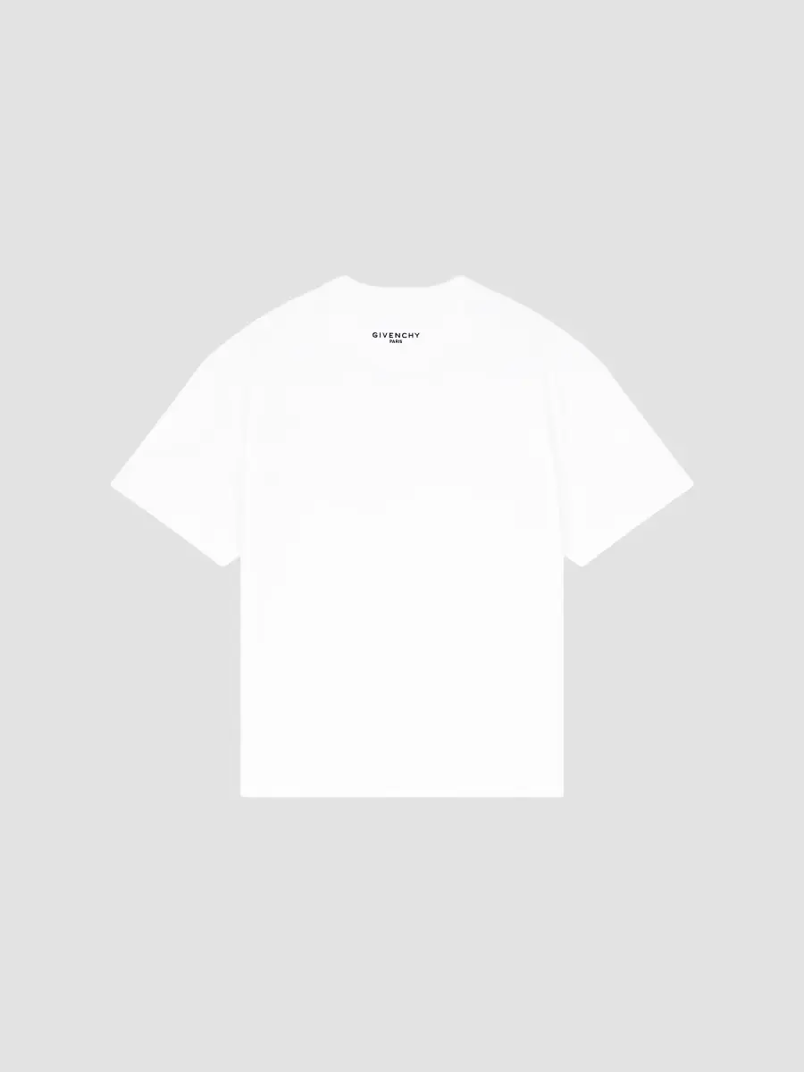 Givenchy Men's Couture Seam T-Shirt in Cotton - White | Thumbnail 2 Givenchy Men's Couture Seam T-Shirt in Cotton - White | Thumbnail 2