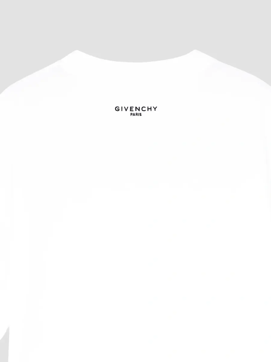 Givenchy Men's Couture Seam T-Shirt in Cotton - White | Thumbnail 3 Givenchy Men's Couture Seam T-Shirt in Cotton - White | Thumbnail 3