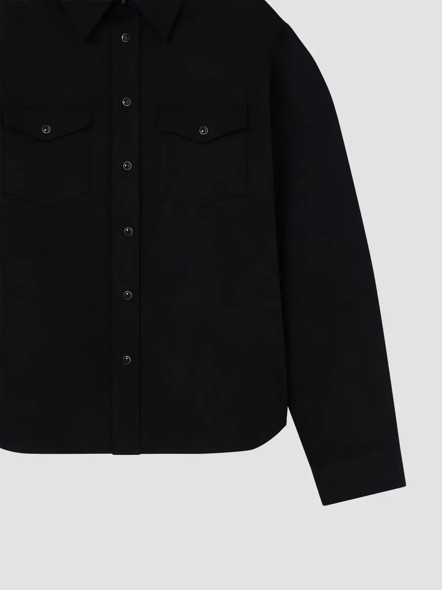 Givenchy Men's Western Shirt in Denim - Black | Thumbnail 6 Givenchy Men's Western Shirt in Denim - Black | Thumbnail 6