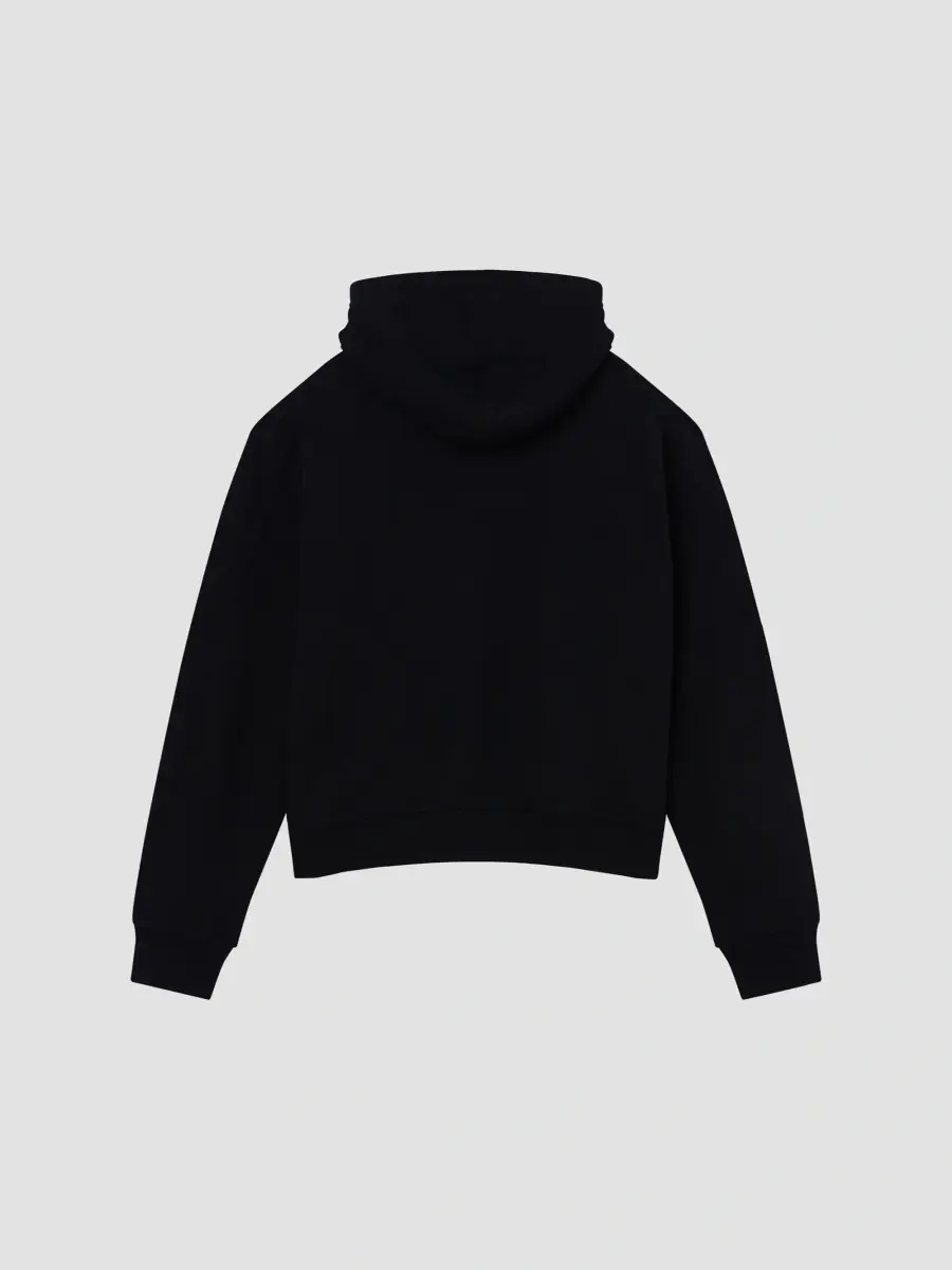 Givenchy Men's Couture Seam Hoodie in Fleece - Black | Thumbnail 3