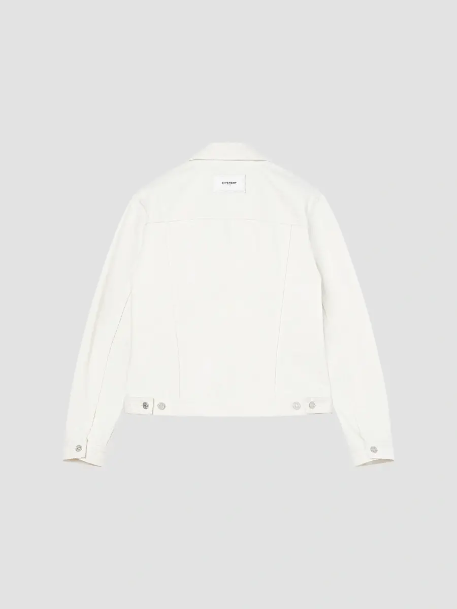 Givenchy Men's Jacket in Denim - White | Thumbnail 3 Givenchy Men's Jacket in Denim - White | Thumbnail 3