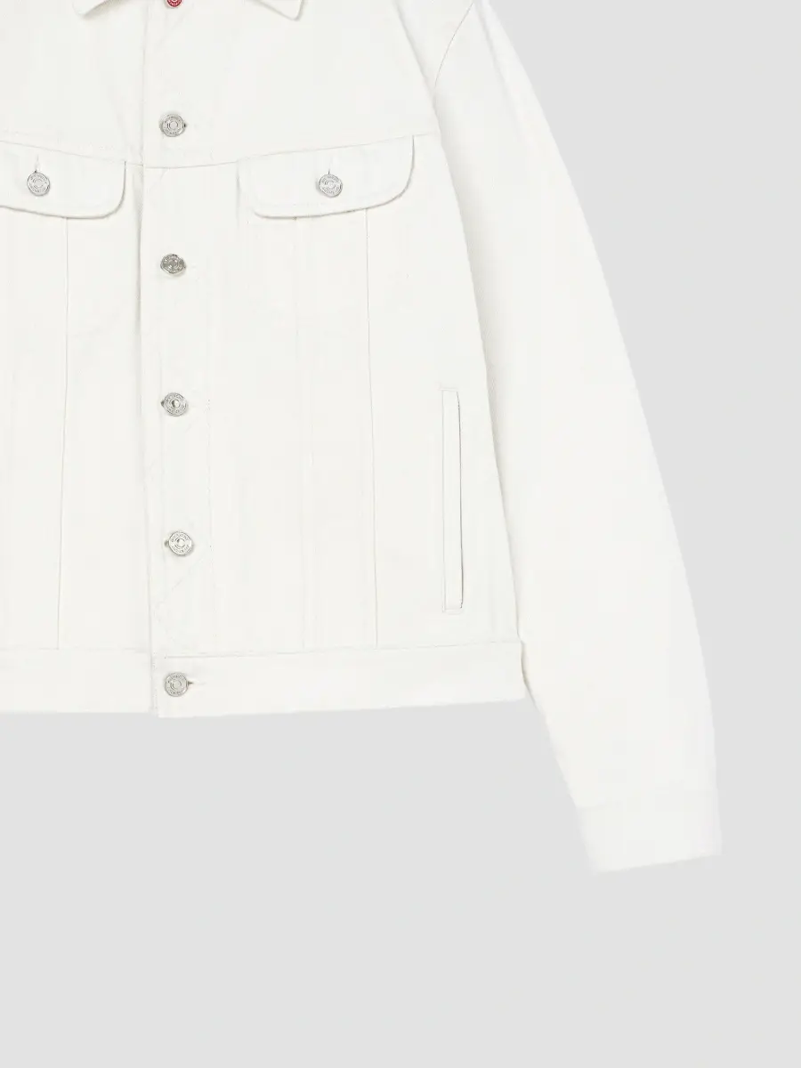 Givenchy Men's Jacket in Denim - White | Thumbnail 7 Givenchy Men's Jacket in Denim - White | Thumbnail 7
