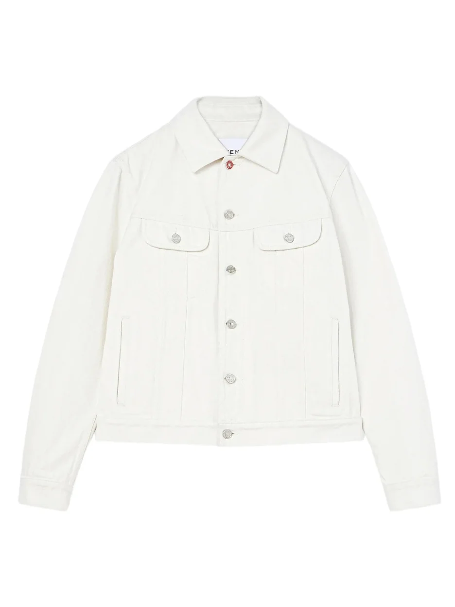 Givenchy Men's Jacket in Denim - White