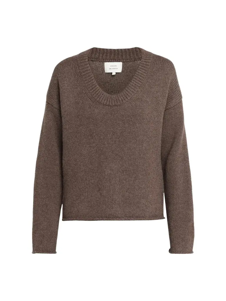 Loulou de Saison Women's Derry U-Neck Sweater