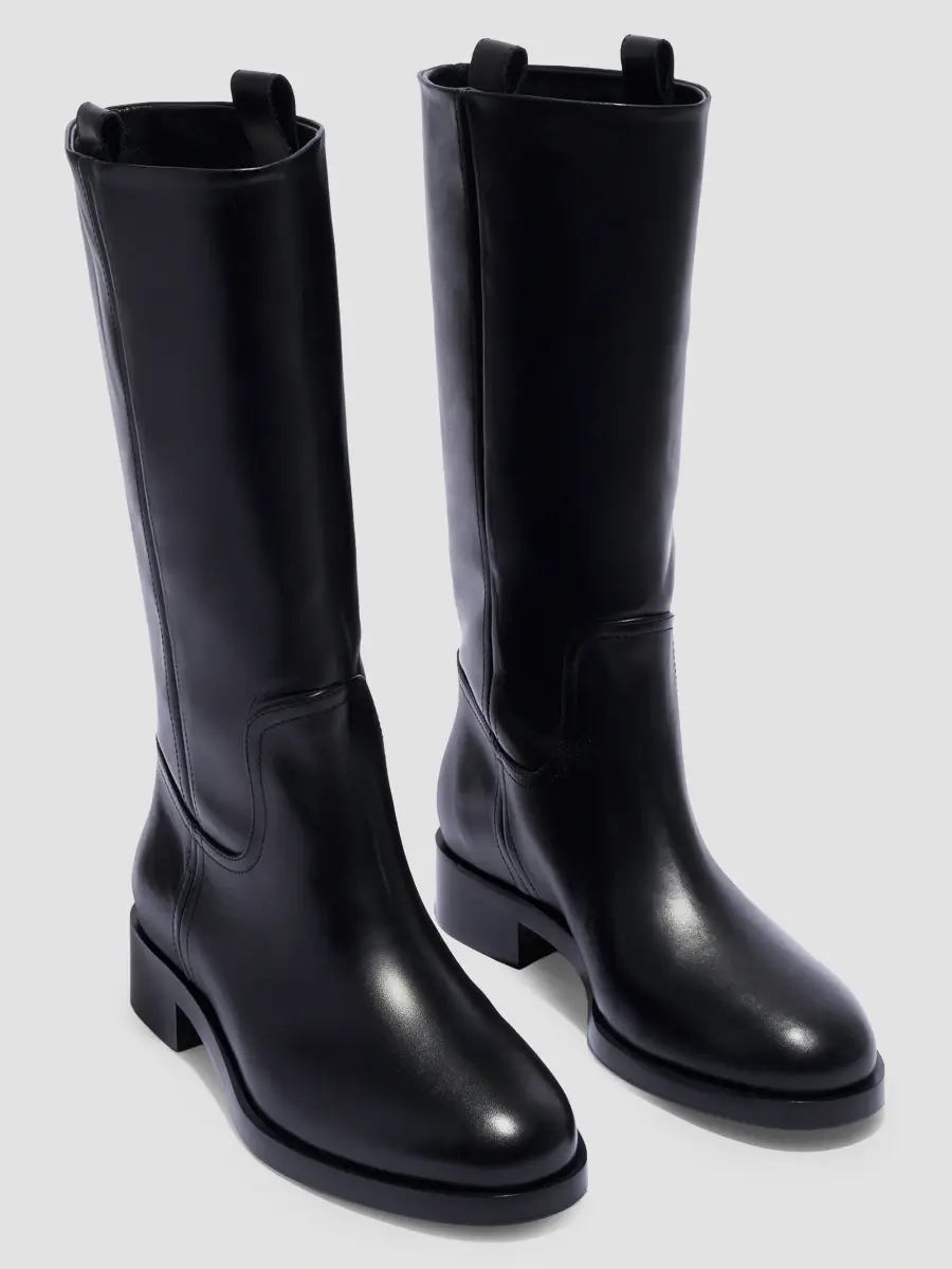 aeyde Women's Theo Leather Knee-High Boots | Thumbnail 2 aeyde Women's Theo Leather Knee-High Boots | Thumbnail 2