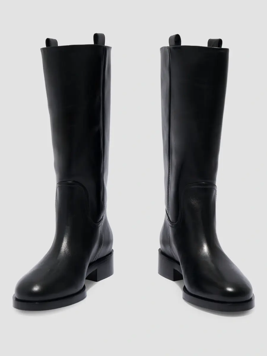 aeyde Women's Theo Leather Knee-High Boots | Thumbnail 3 aeyde Women's Theo Leather Knee-High Boots | Thumbnail 3