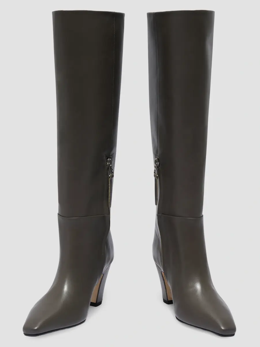 aeyde Women's Silva Leather Knee-High Boots | Thumbnail 3 aeyde Women's Silva Leather Knee-High Boots | Thumbnail 3