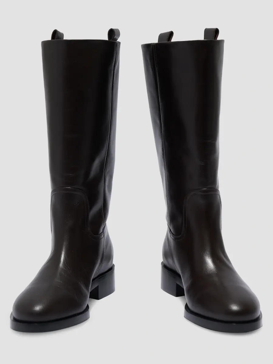 aeyde Women's Theo Leather Knee-High Boots | Thumbnail 3 aeyde Women's Theo Leather Knee-High Boots | Thumbnail 3