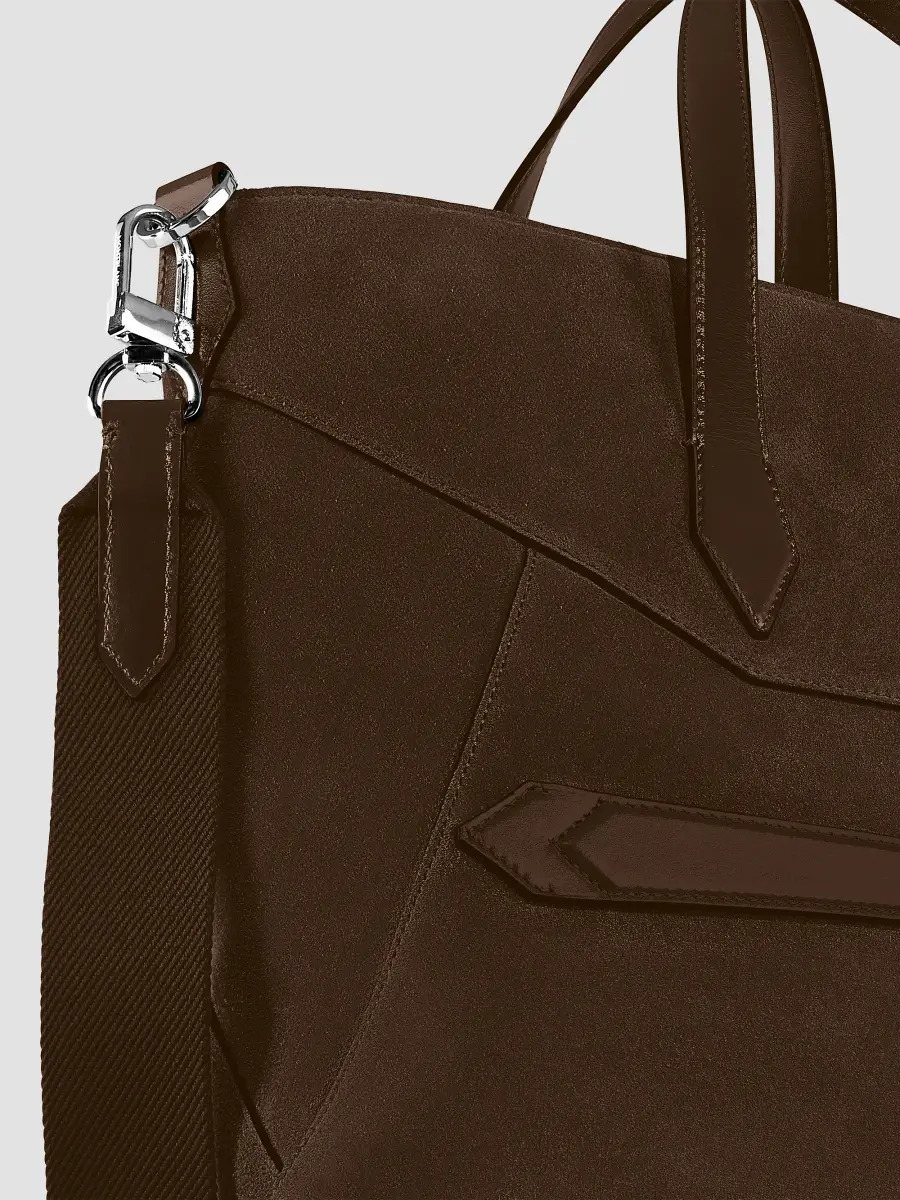 Montblanc Men's Envelope Suede Tote | Thumbnail 7 Montblanc Men's Envelope Suede Tote | Thumbnail 7