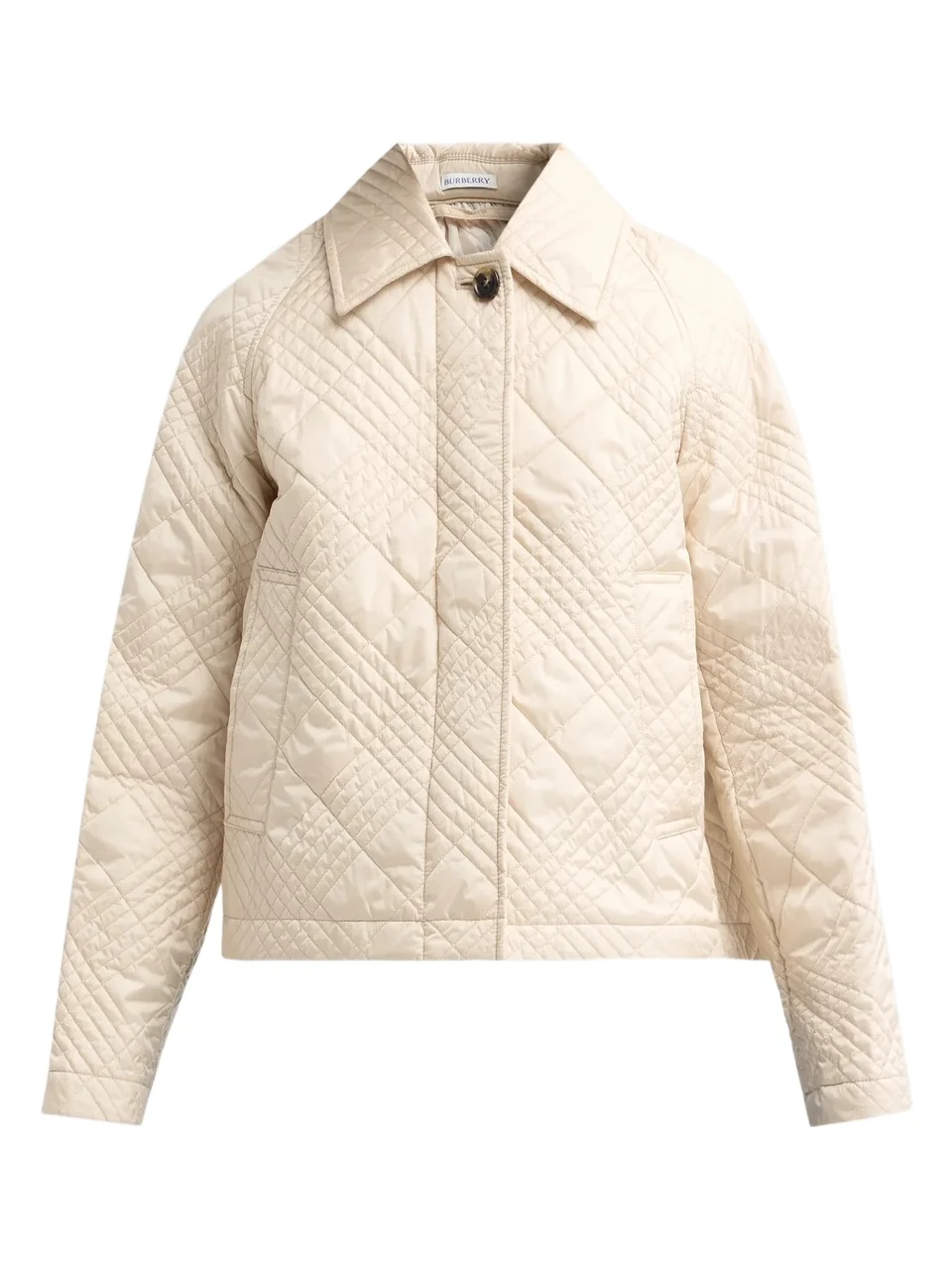 Women's Micro Check-Stitch Nylon Jacket