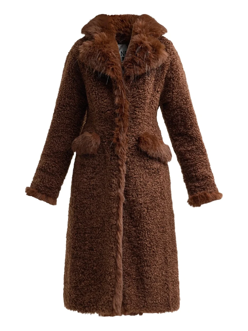Women's Long Teddy Faux-Shearling Coat Women's Long Teddy Faux-Shearling Coat