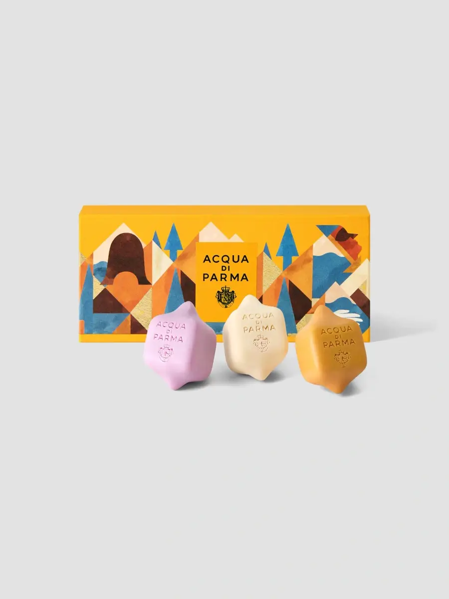 Acqua di Parma Holiday Blu Meditteraneo 3-Piece Scented Soap Gift Set | Thumbnail 2 Acqua di Parma Holiday Blu Meditteraneo 3-Piece Scented Soap Gift Set | Thumbnail 2