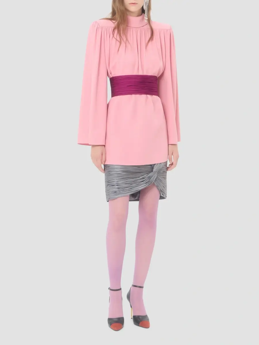 Valentino Women's Cady Satin Skirt | Thumbnail 2