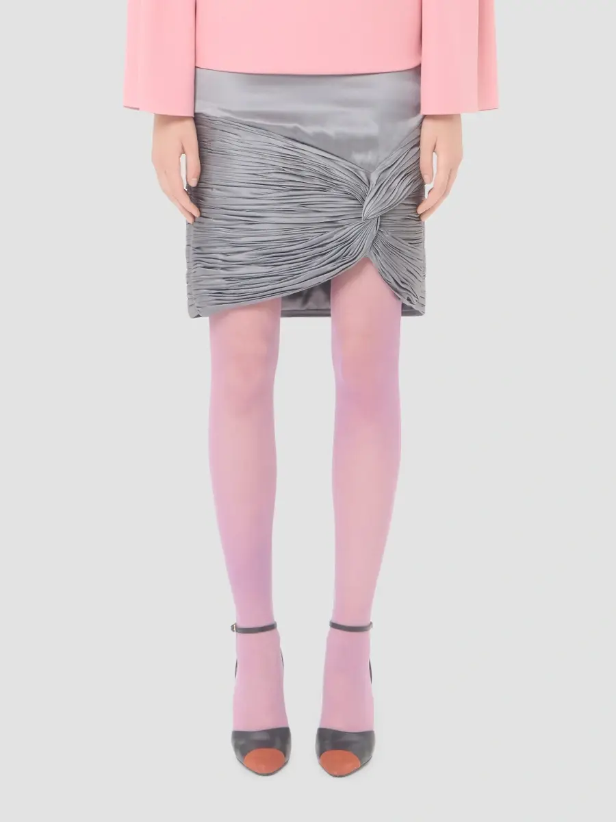 Valentino Women's Cady Satin Skirt | Thumbnail 3