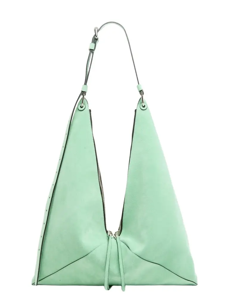 MOSCHINO Women's Folded Suede Hobo Bag