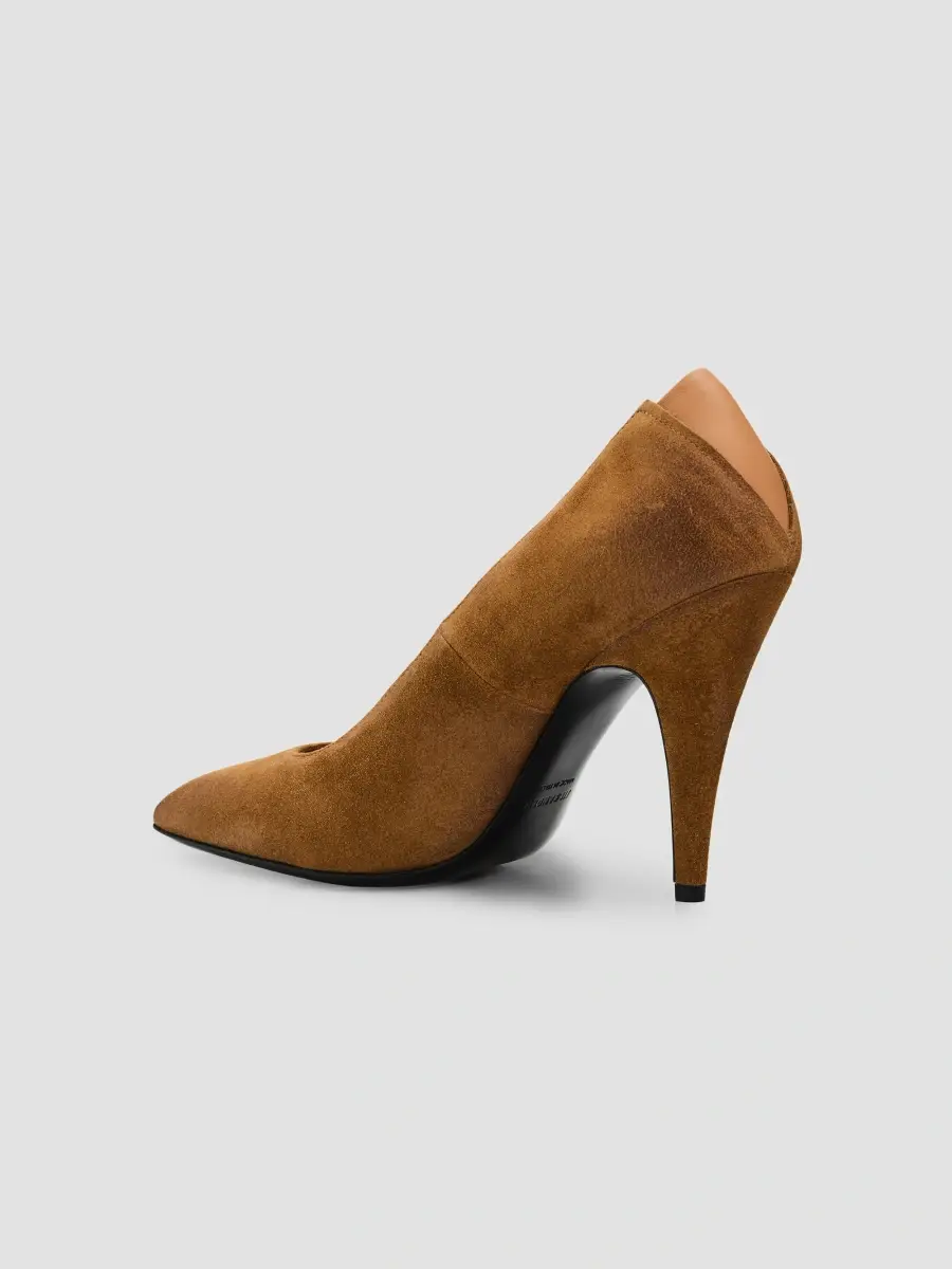 Jil Sander Women's Alma 95MM Suede Pumps | Thumbnail 4 Jil Sander Women's Alma 95MM Suede Pumps | Thumbnail 4