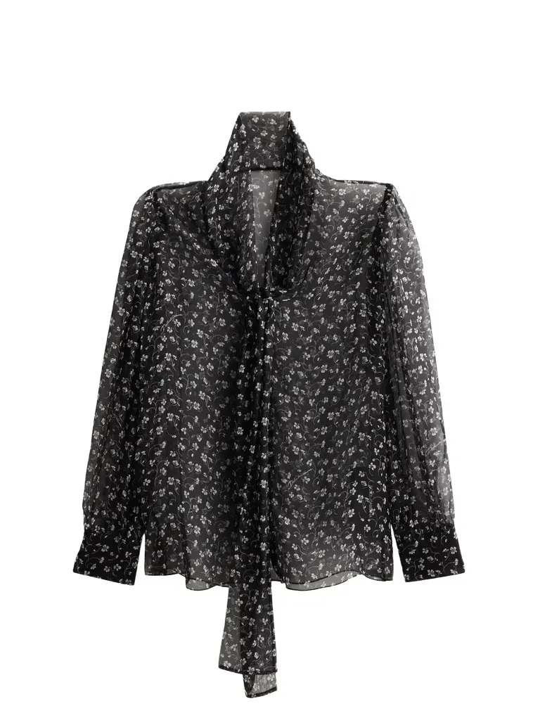 Dolce & Gabbana Women's Silk Chiffon Blouse
