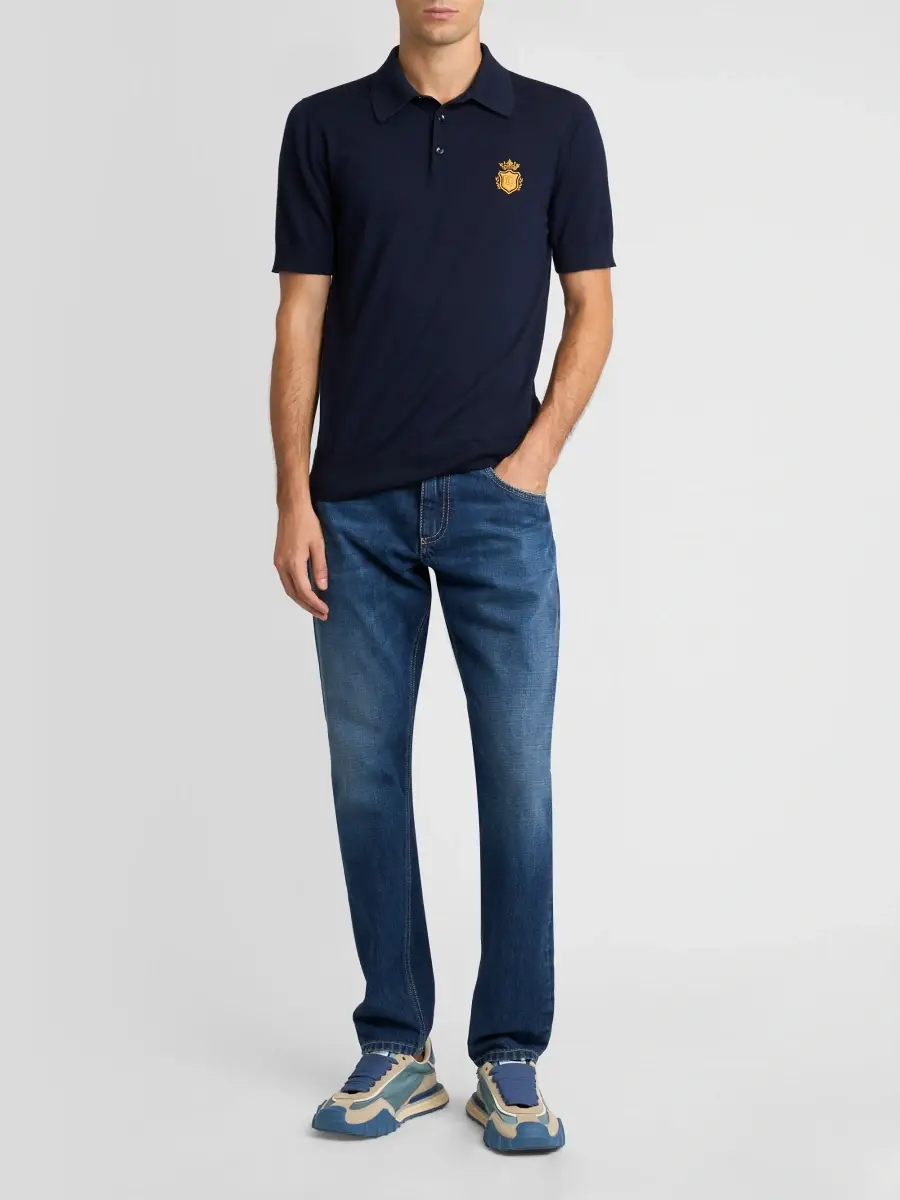 Dolce & Gabbana Men's Sharabti Emery Straight-Leg Jeans | Thumbnail 2