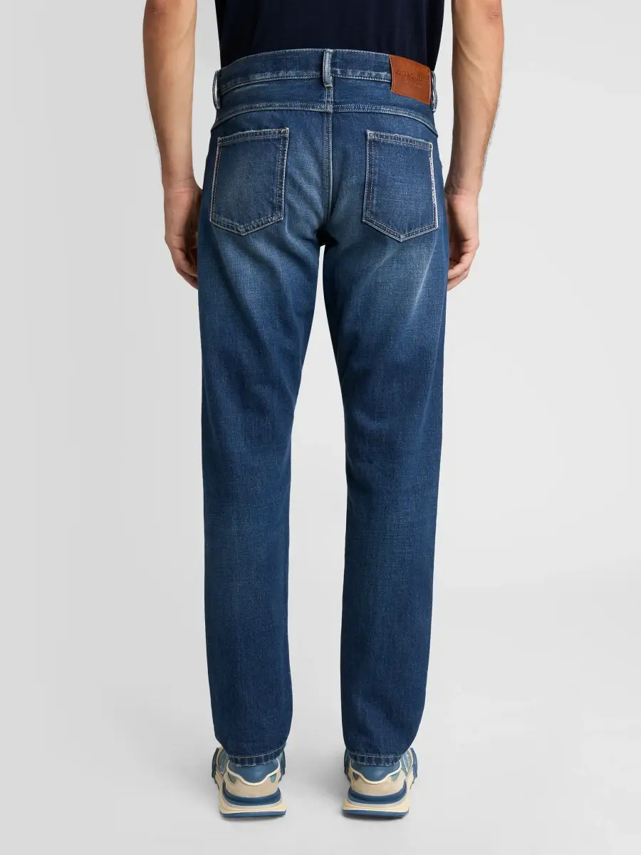 Dolce & Gabbana Men's Sharabti Emery Straight-Leg Jeans | Thumbnail 3