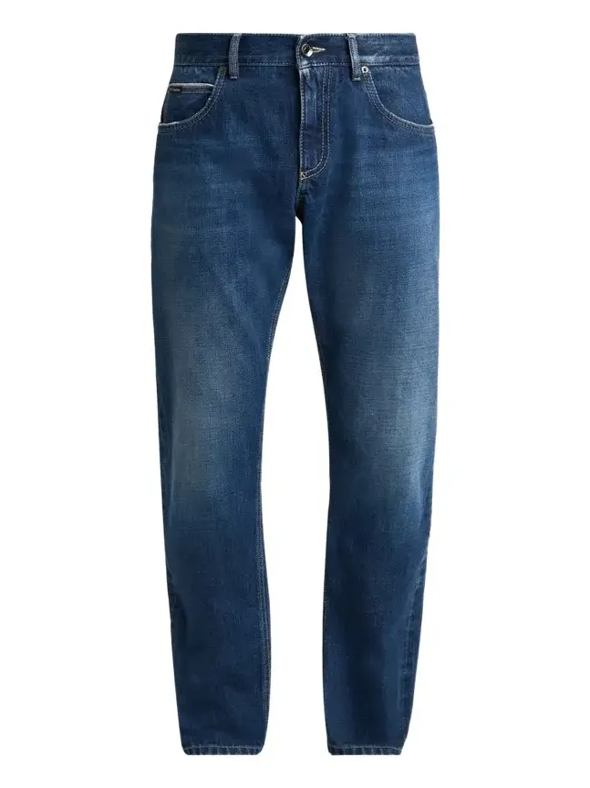 Dolce & Gabbana Men's Sharabti Emery Straight-Leg Jeans