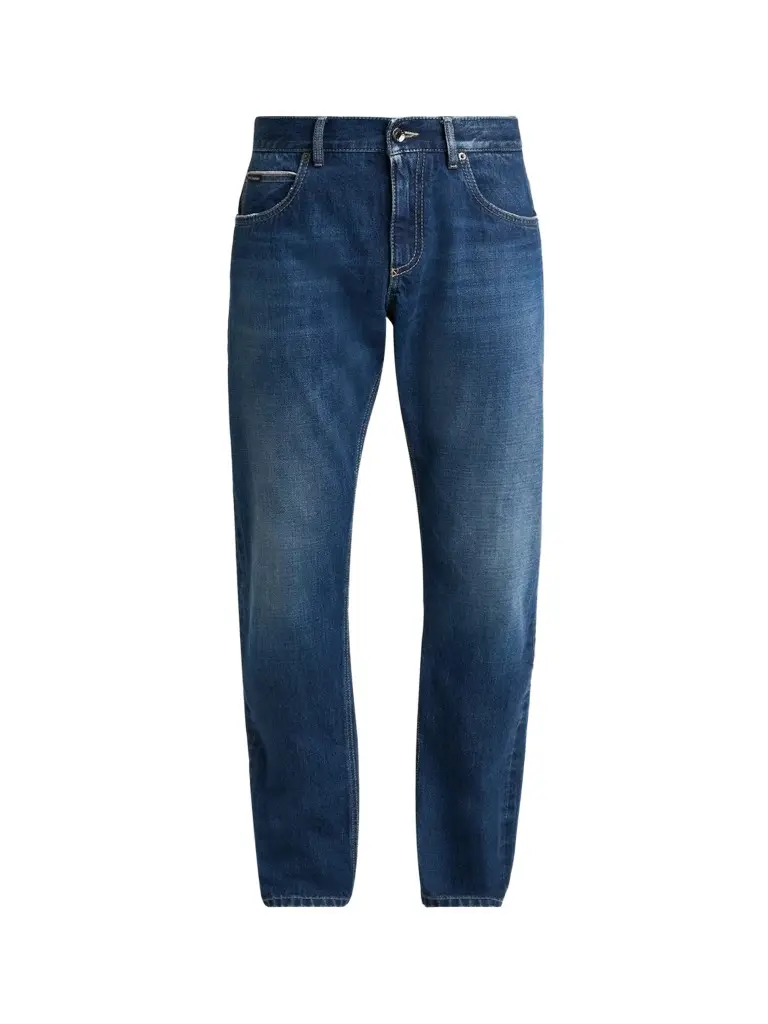 Dolce & Gabbana Men's Sharabti Emery Straight-Leg Jeans