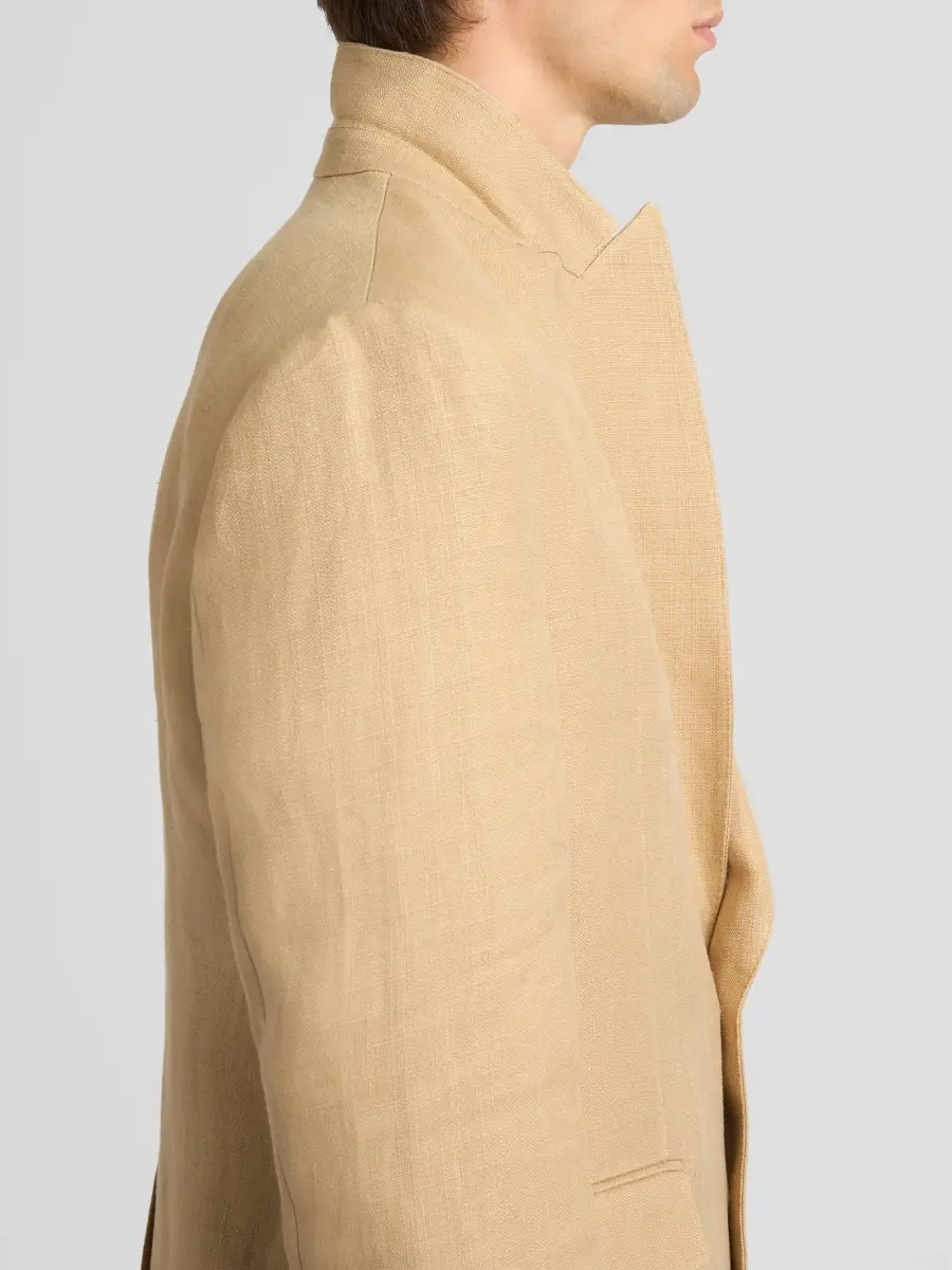 Dolce & Gabbana Men's Solid Two-Button Jacket | Thumbnail 7 Dolce & Gabbana Men's Solid Two-Button Jacket | Thumbnail 7