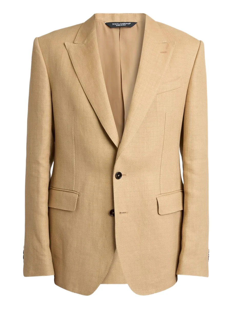 Dolce & Gabbana Men's Solid Two-Button Jacket
