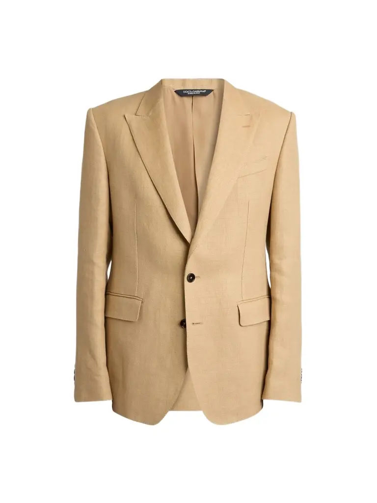 Dolce & Gabbana Men's Solid Two-Button Jacket