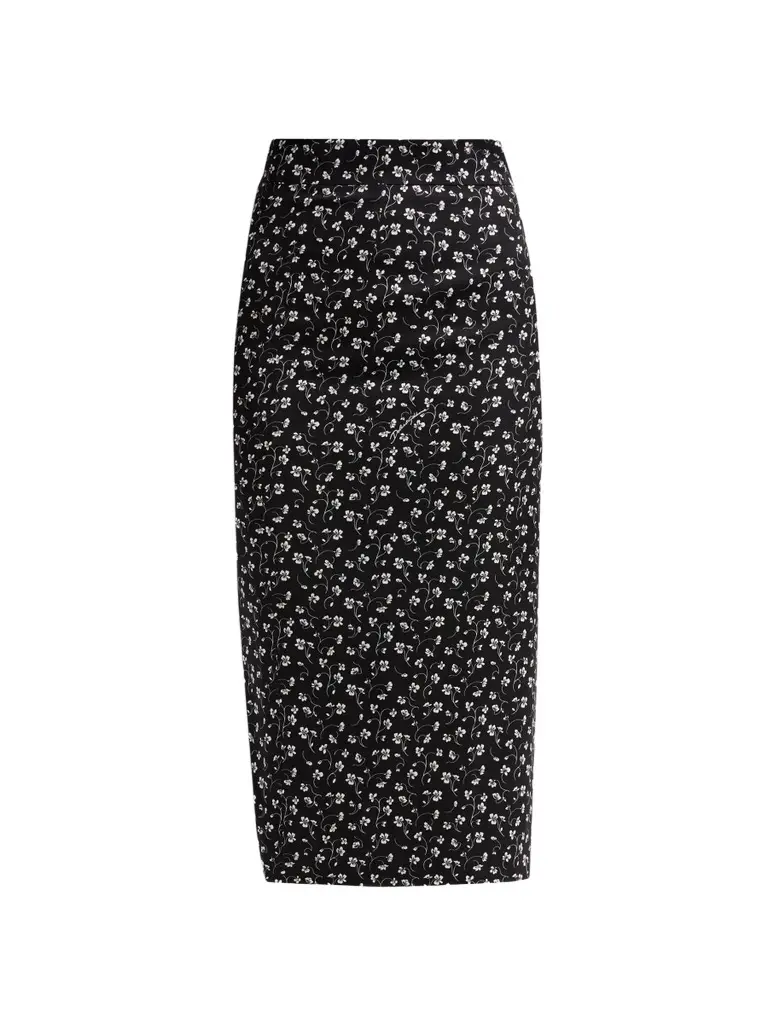 Dolce & Gabbana Women's Printed Pencil Midi Skirt