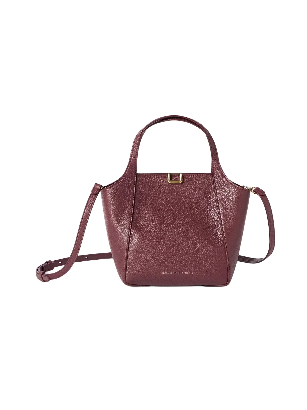 Brunello Cucinelli Women's Sartorial Small Bucket Bag in Soft Grained Leather
