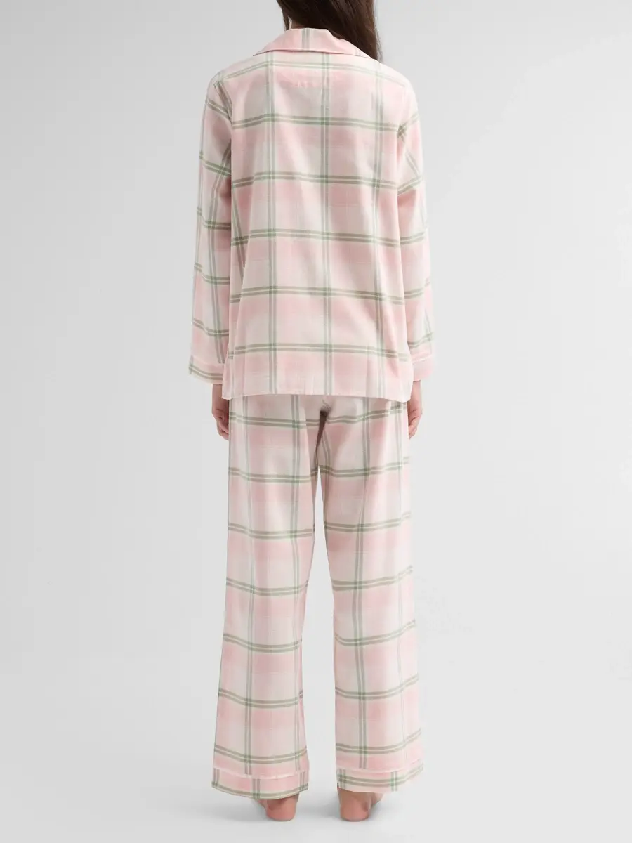 Papinelle Women's Cotton Plaid Pajama Set | Thumbnail 3 Papinelle Women's Cotton Plaid Pajama Set | Thumbnail 3